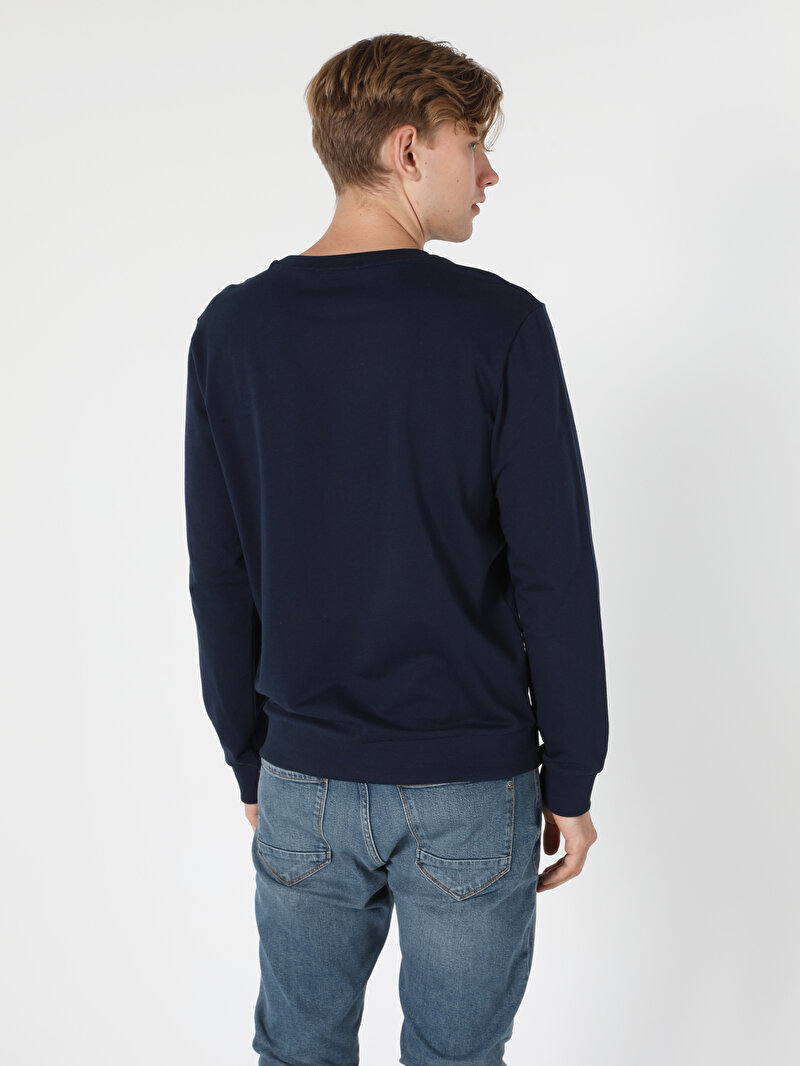 Показати інформацію про Толстовка Чоловіча Синя  Cl1056533