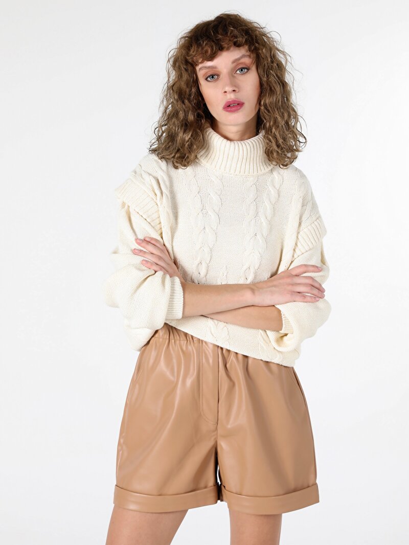 Показати інформацію про Светр Жіночий Бежевий  Cl1055888