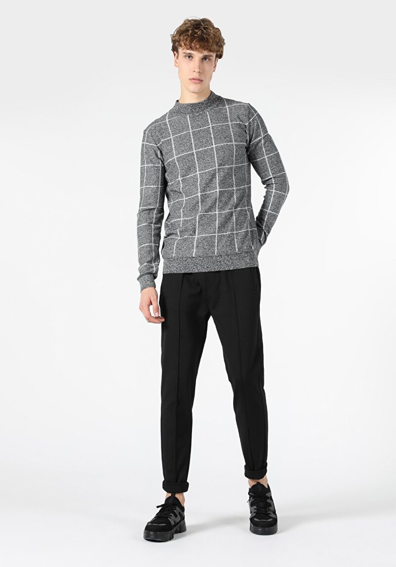 Показати інформацію про Светр Чоловічий Сірий  Cl1056007