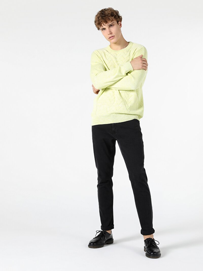 Показати інформацію про Светр Чоловічий Жовтий  Cl1056029