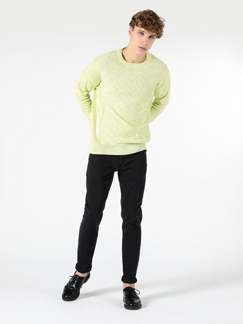 Показати інформацію про Светр Чоловічий Жовтий  Cl1056029