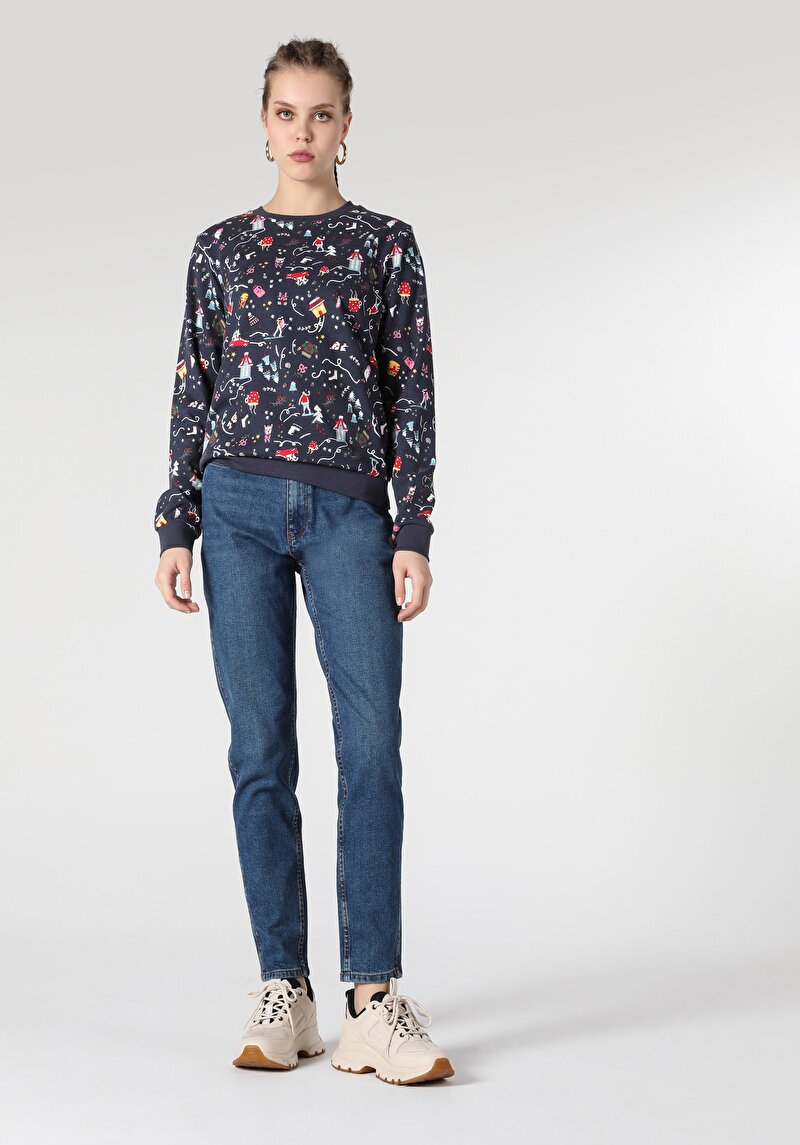 Зображення Толстовка Жіноча Синя  Cl1052021