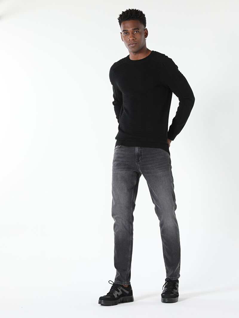 Показати інформацію про Светр Чоловічий Чорний  Cl1056364