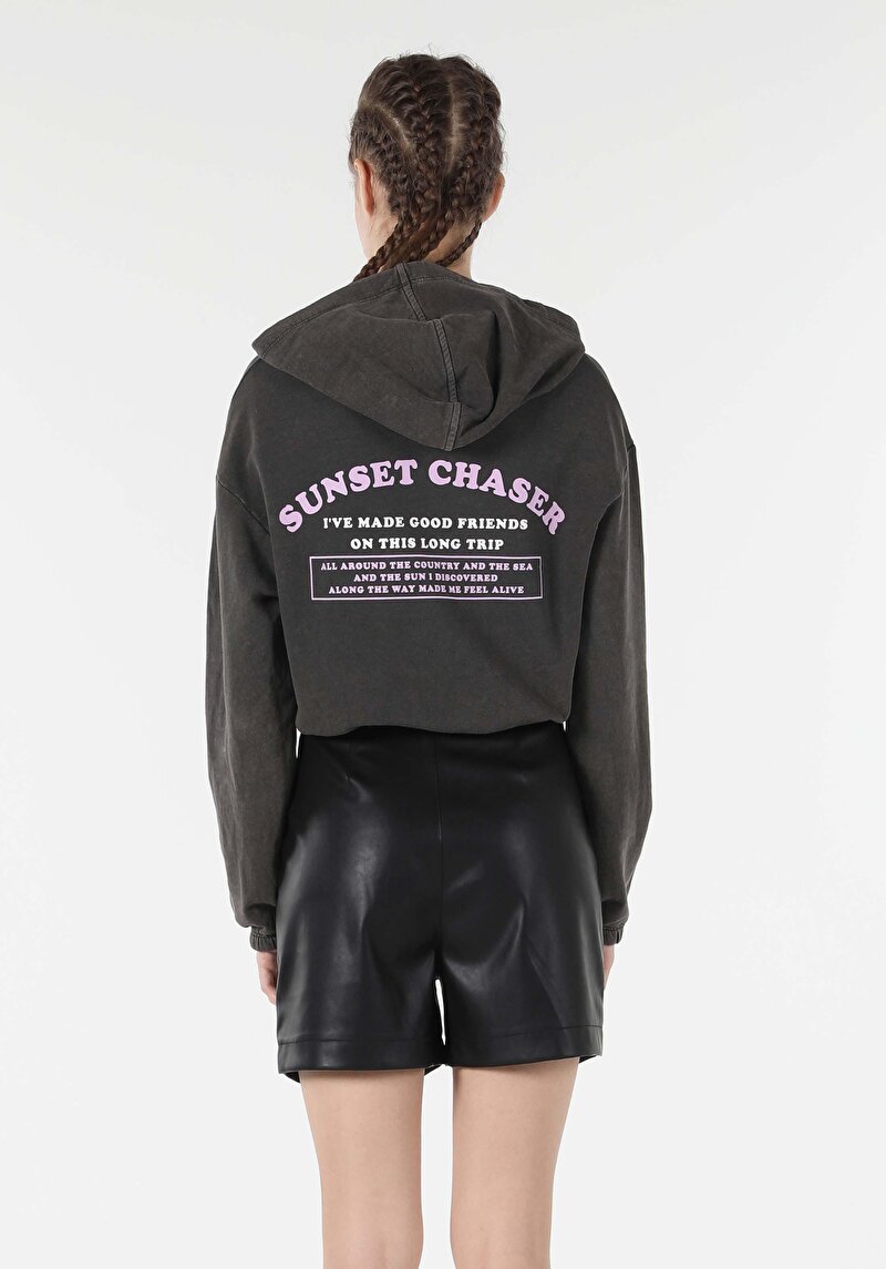 Показати інформацію про Толстовка Жіноча Сіра  Cl1057332