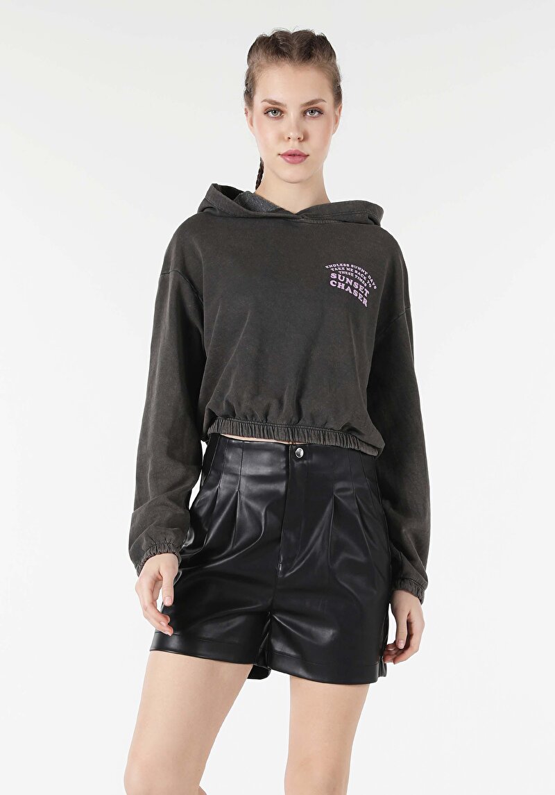 Показати інформацію про Толстовка Жіноча Сіра  Cl1057332