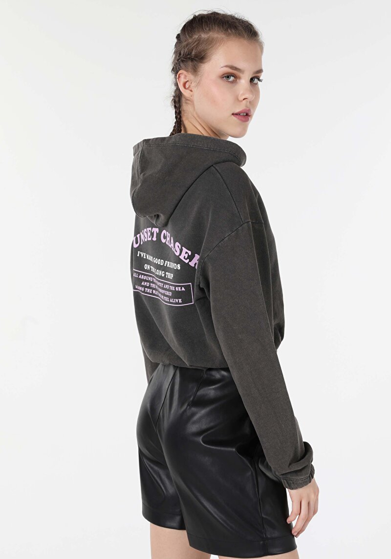 Показати інформацію про Толстовка Жіноча Сіра  Cl1057332