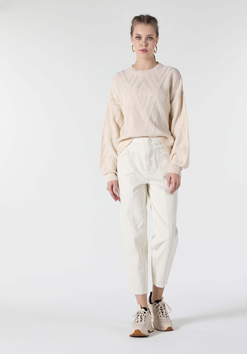 Показати інформацію про Светр Жіночий Блідо-Жовтий Cl1057379