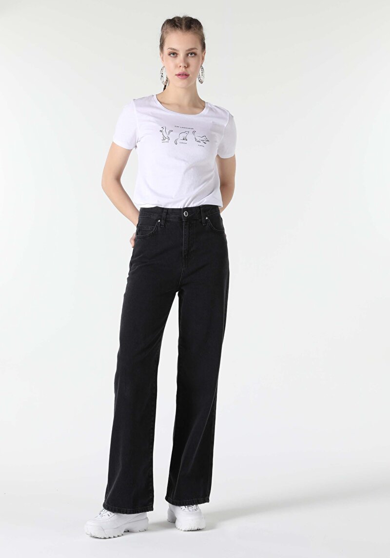 Показати інформацію про Футболка З Коротким Рукавом Жіноча Біла  Cl1058487