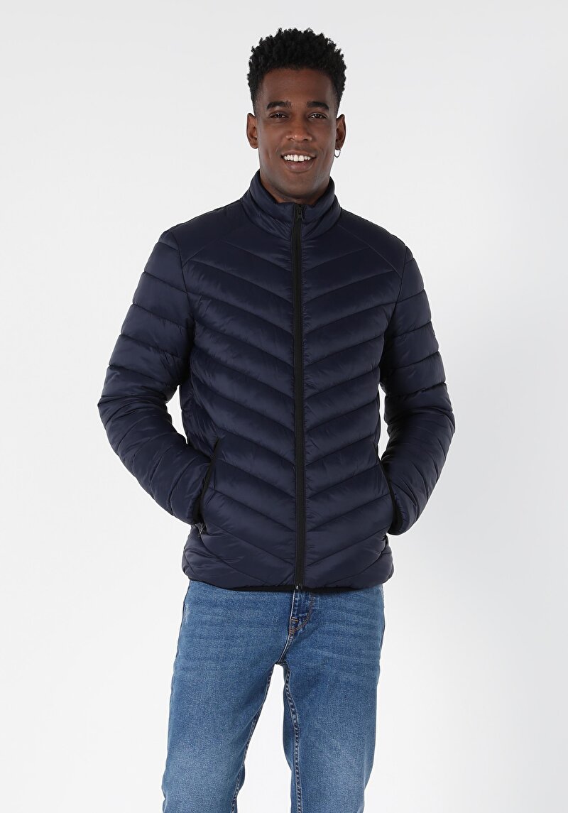 Показати інформацію про Куртка Чоловіча Синя  Cl1047839