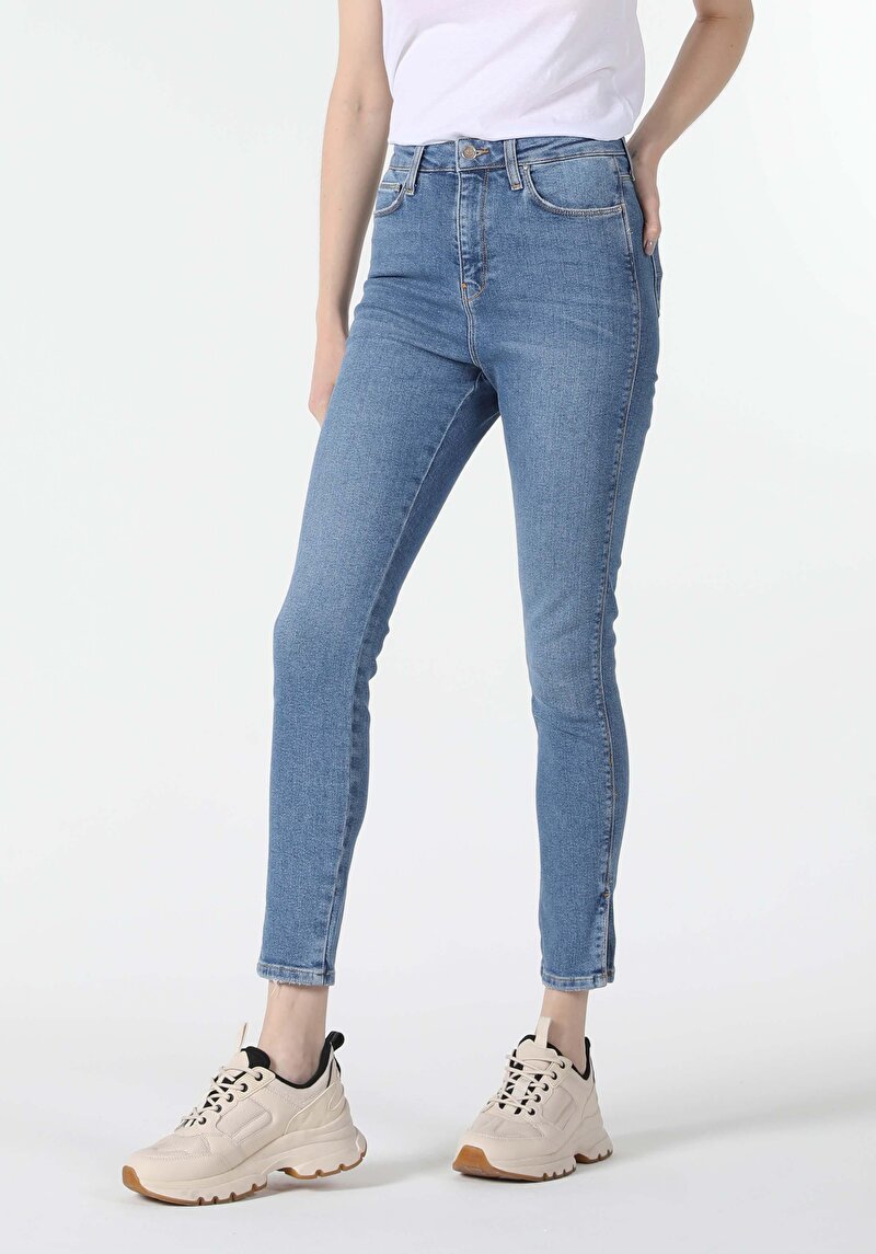 Показати інформацію про 760 Diana Джинси Жіночі  Супер Вузького Крою Cl1057917