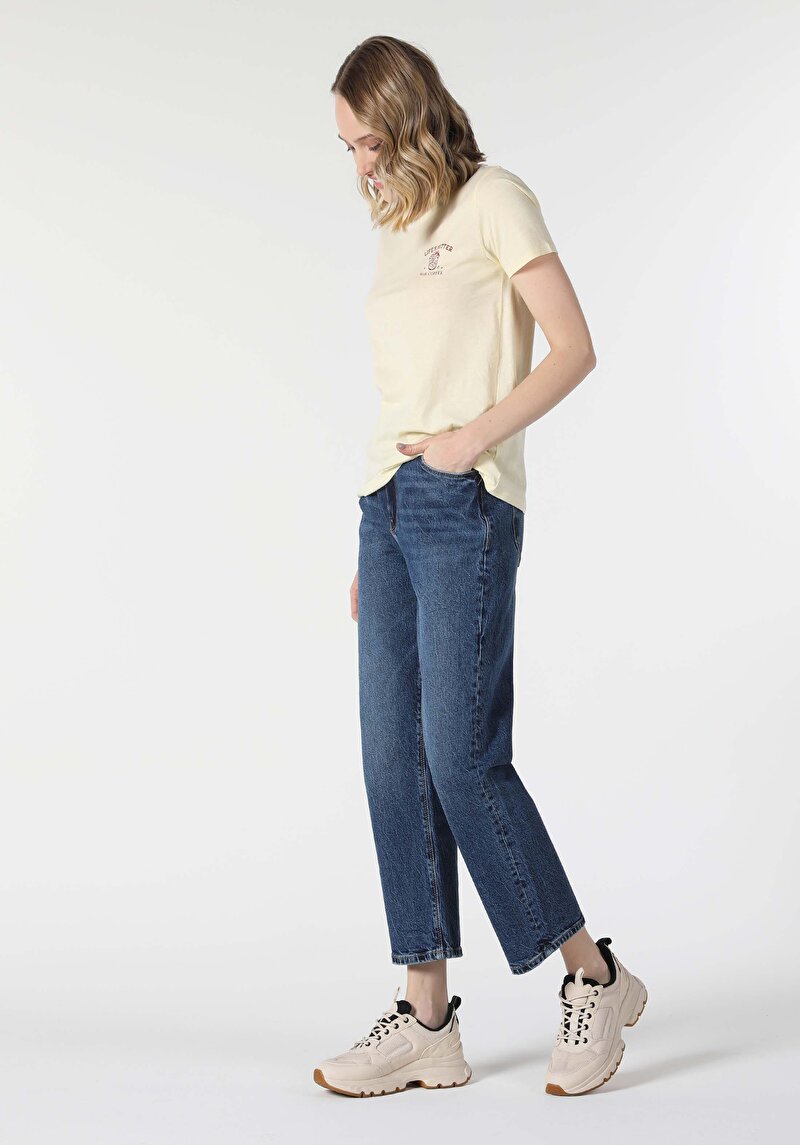 Показати інформацію про Футболка З Коротким Рукавом Жіноча Жовта  Cl1058479