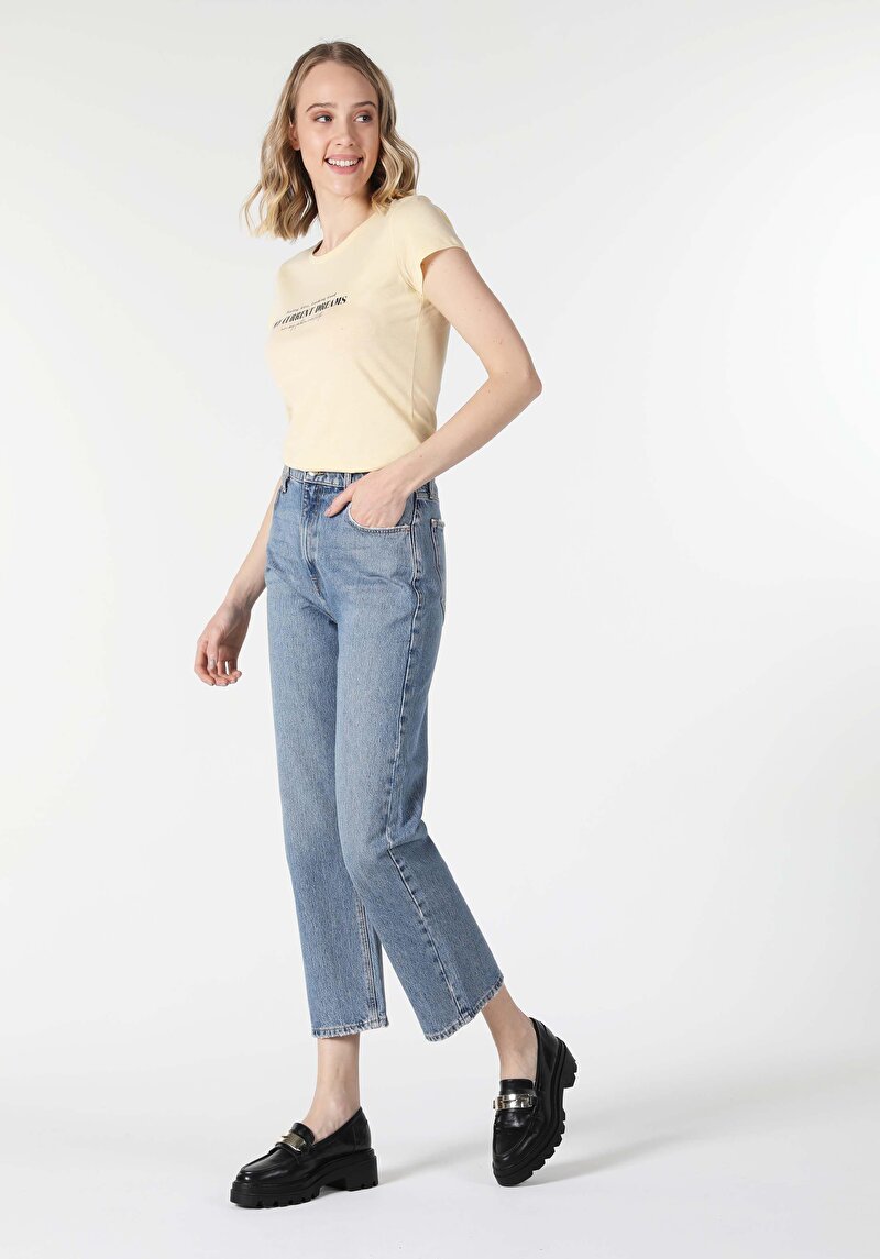 Зображення 900 Laris Джинси Жіночі Блакитні Класичного Крою Cl1058603