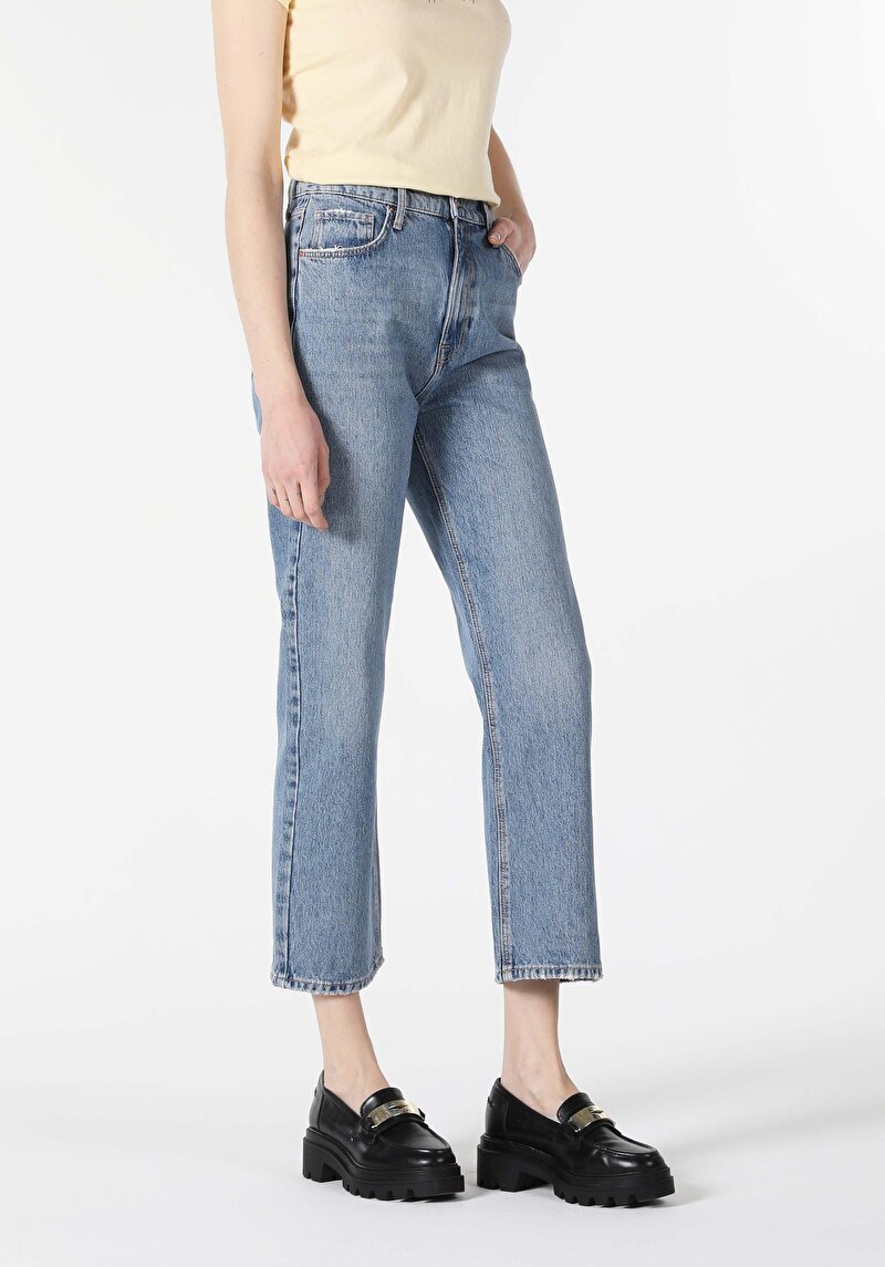 Показати інформацію про 900 Laris Джинси Жіночі Блакитні Класичного Крою Cl1058603