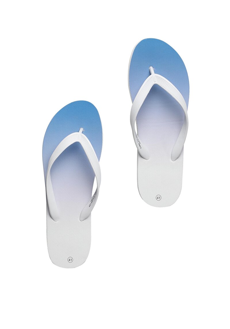 Зображення Шльопанці Чоловічі Блакитні  Cl1059416