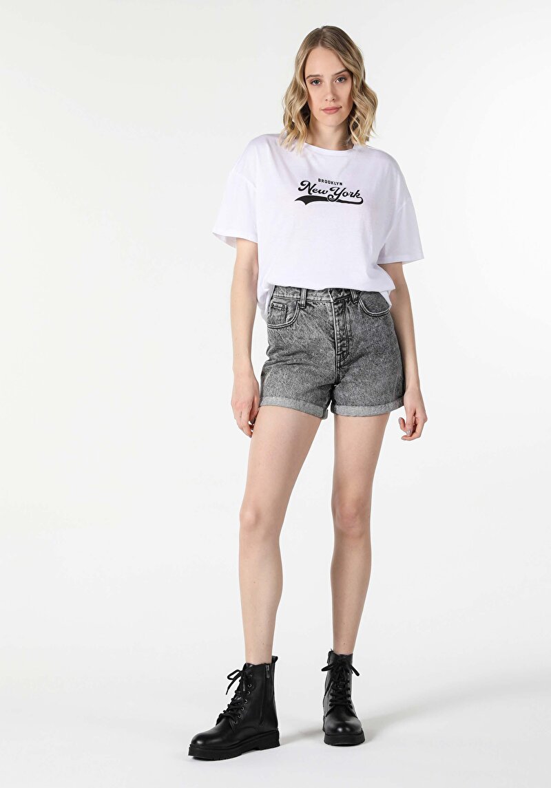 Зображення Футболка З Коротким Рукавом Жіноча Біла Cl1059198