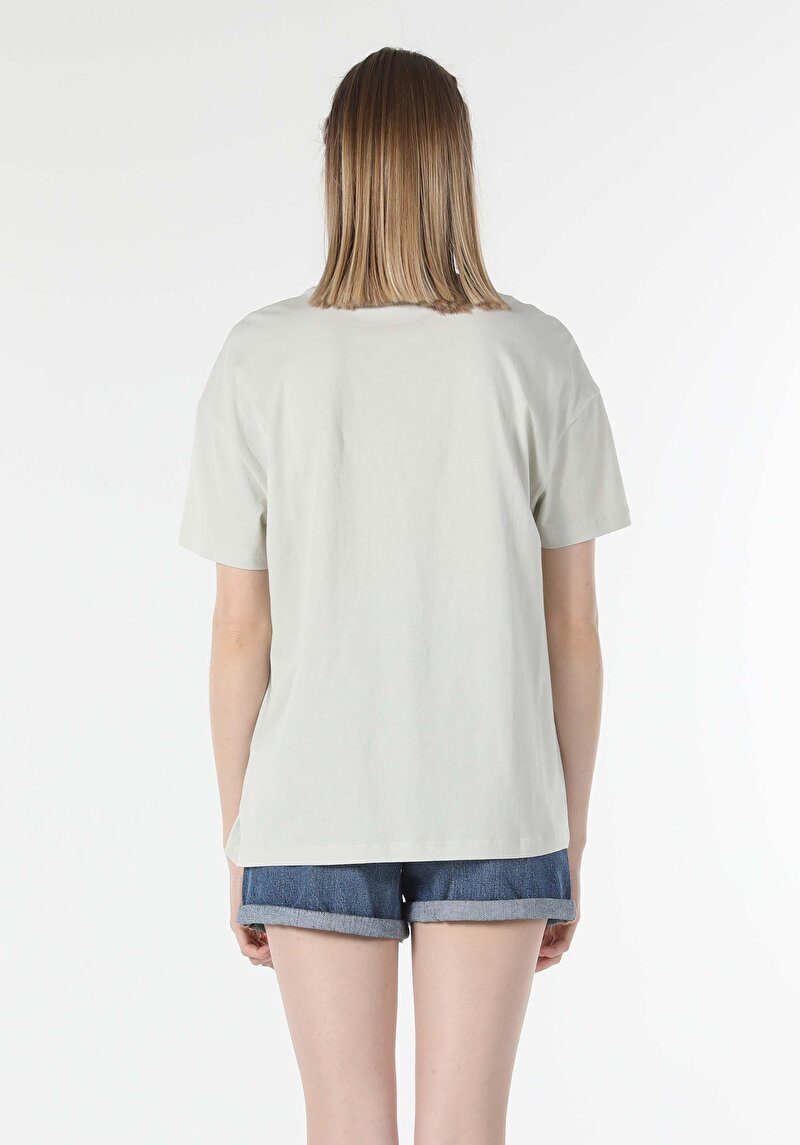 Показати інформацію про Футболка З Коротким Рукавом Жіноча Зелена  Cl1058077