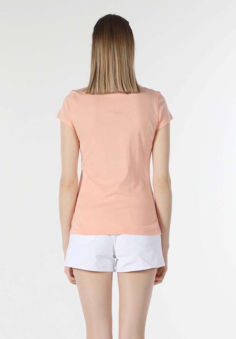 Показати інформацію про Футболка З Коротким Рукавом Жіноча Помаранчева  Cl1058486