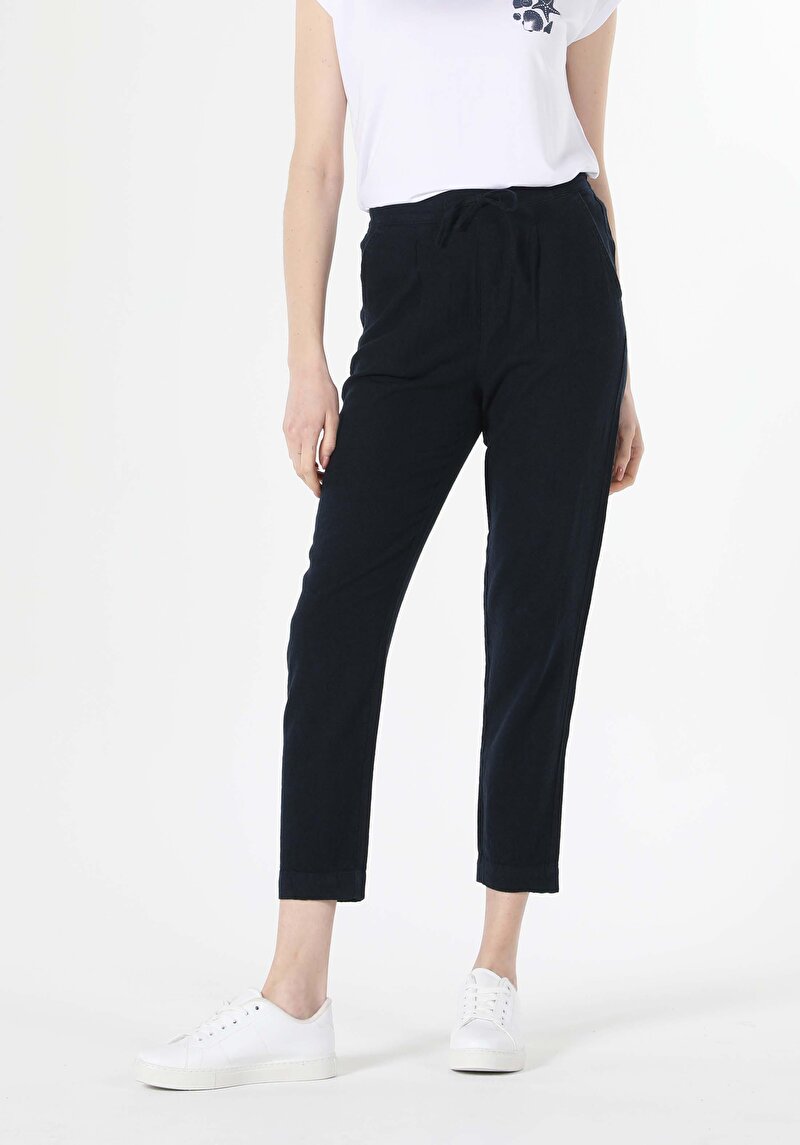 Показати інформацію про Брюки Жіночі Сині  Cl1058539