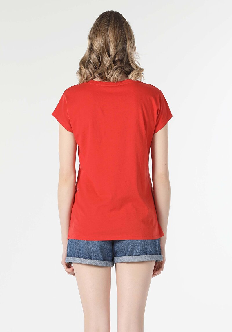 Показати інформацію про Футболка З Коротким Рукавом Жіноча Помаранчева  Cl1058477