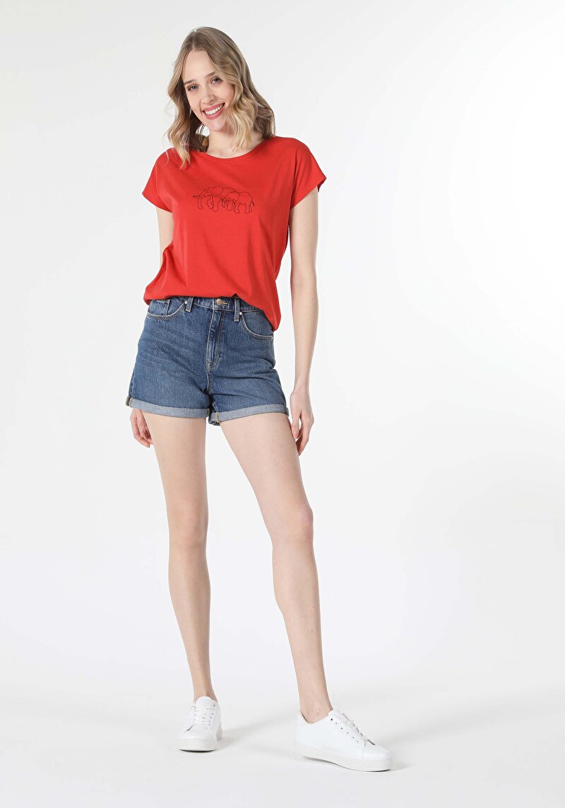 Показати інформацію про Футболка З Коротким Рукавом Жіноча Помаранчева  Cl1058477