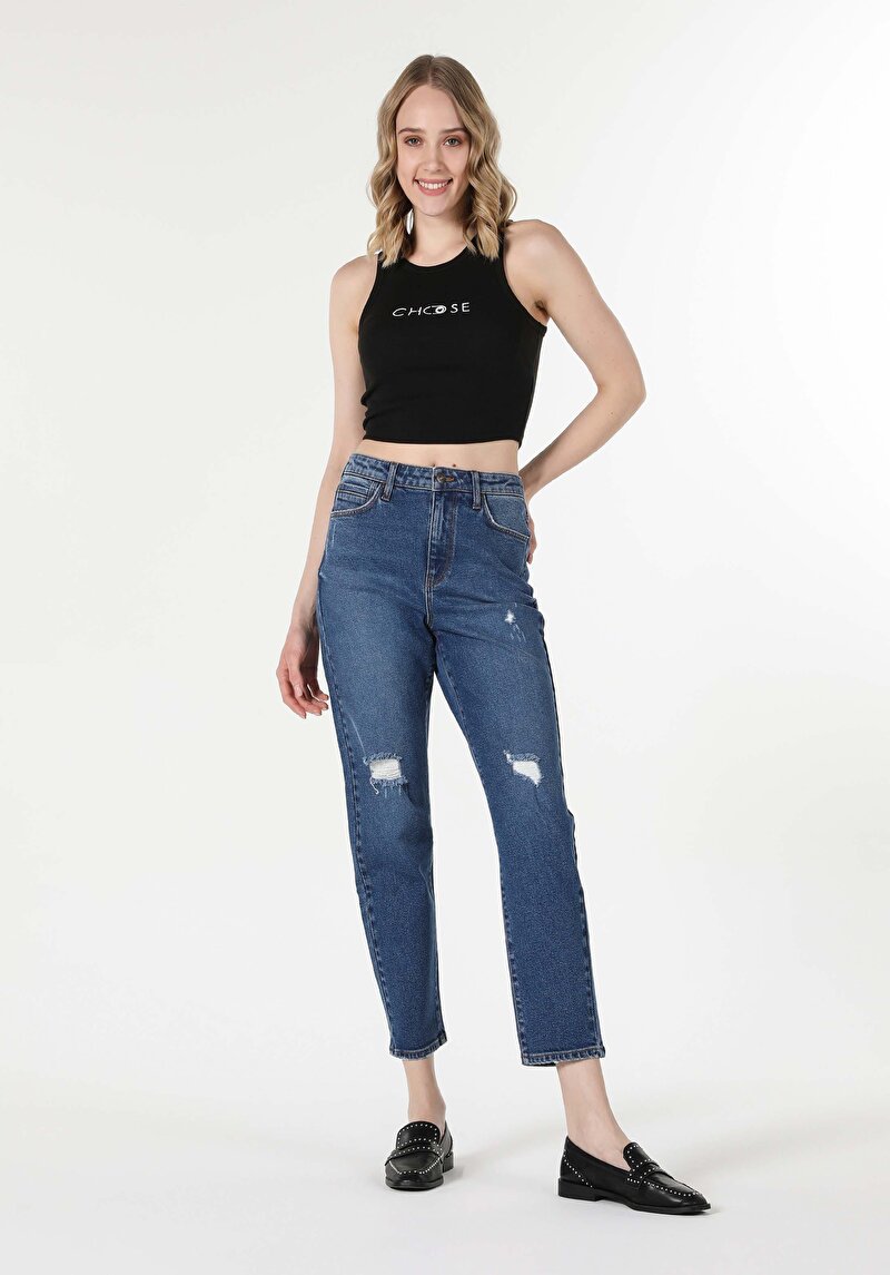 Зображення 891 Maya Джинси Жіночі Блакитні Вузького Крою Cl1057943