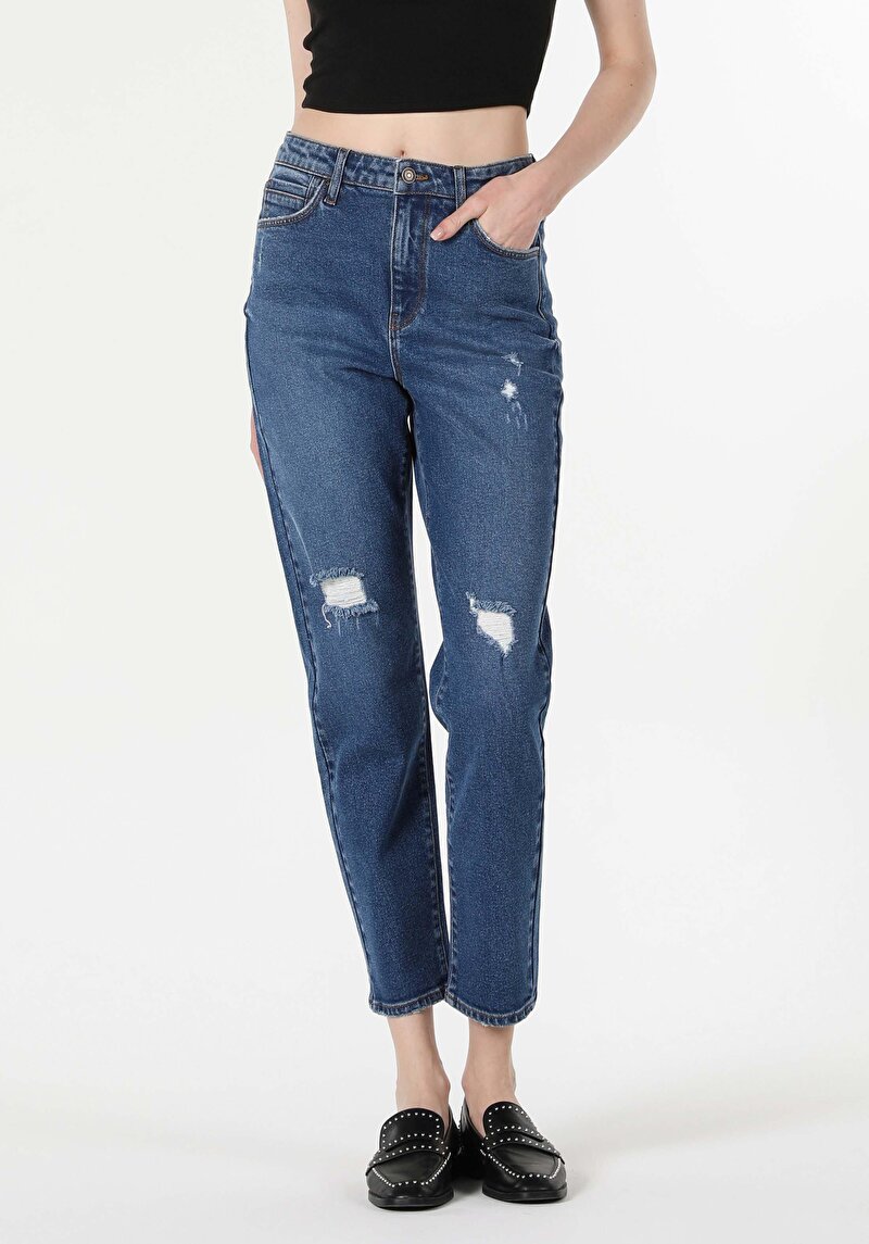 Зображення 891 Maya Джинси Жіночі Блакитні Вузького Крою Cl1057943