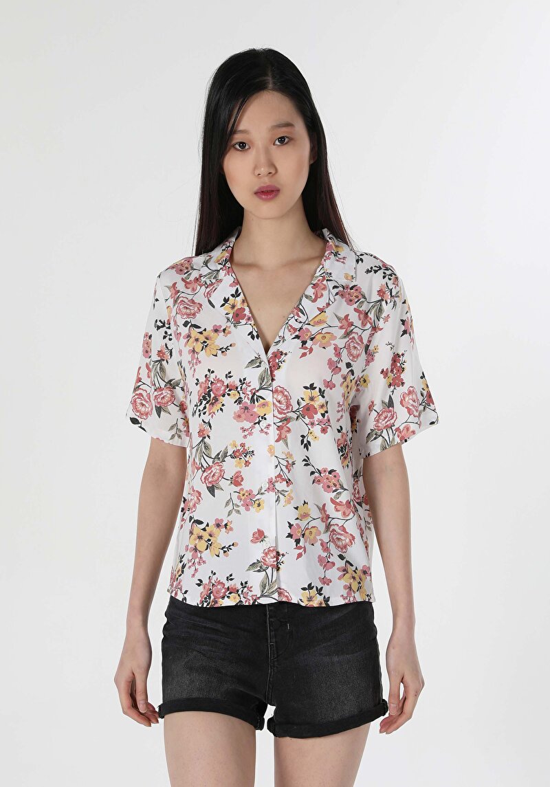 Показати інформацію про Сорочка З Коротким Рукавом Жіноча Мультіколор  Cl1058762