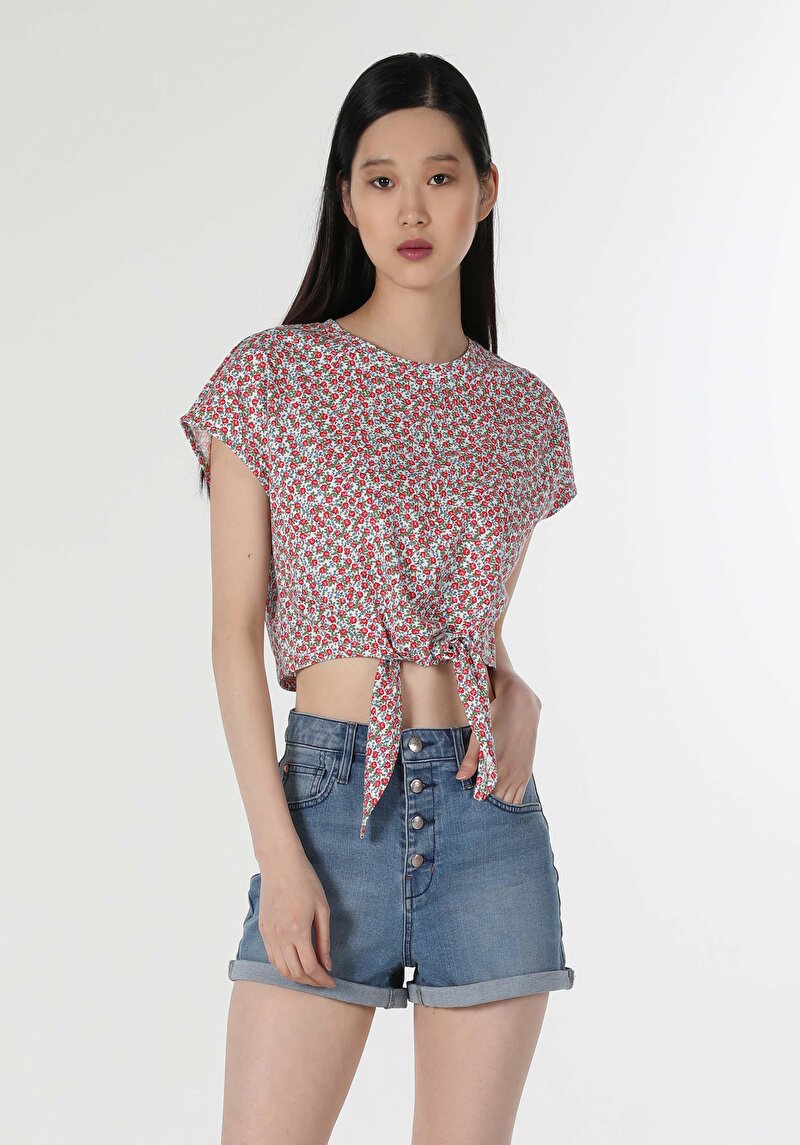 Показати інформацію про Футболка З Коротким Рукавом Жіноча Мультіколор  Cl1059043