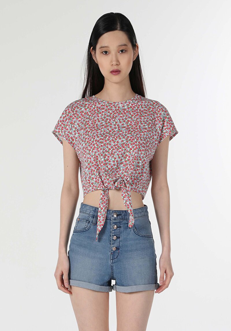 Показати інформацію про Футболка З Коротким Рукавом Жіноча Мультіколор  Cl1059043