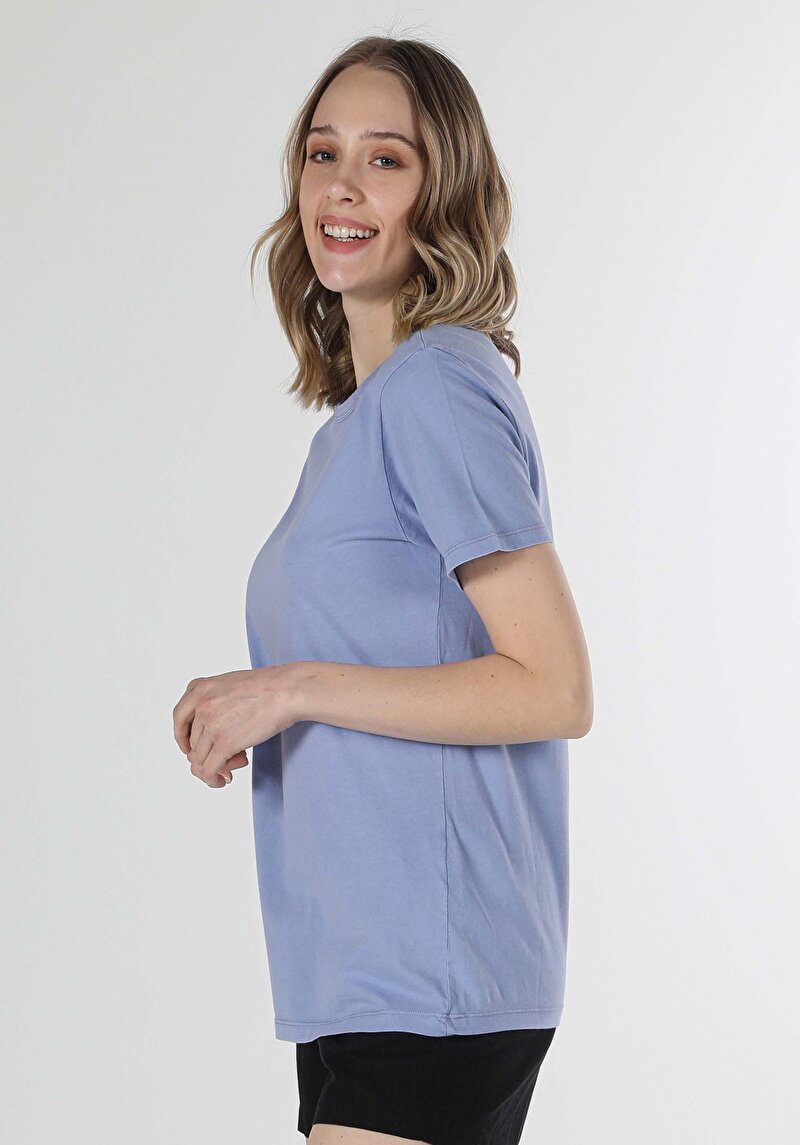 Показати інформацію про Футболка З Коротким Рукавом Жіноча Фіолетова  Cl1058495