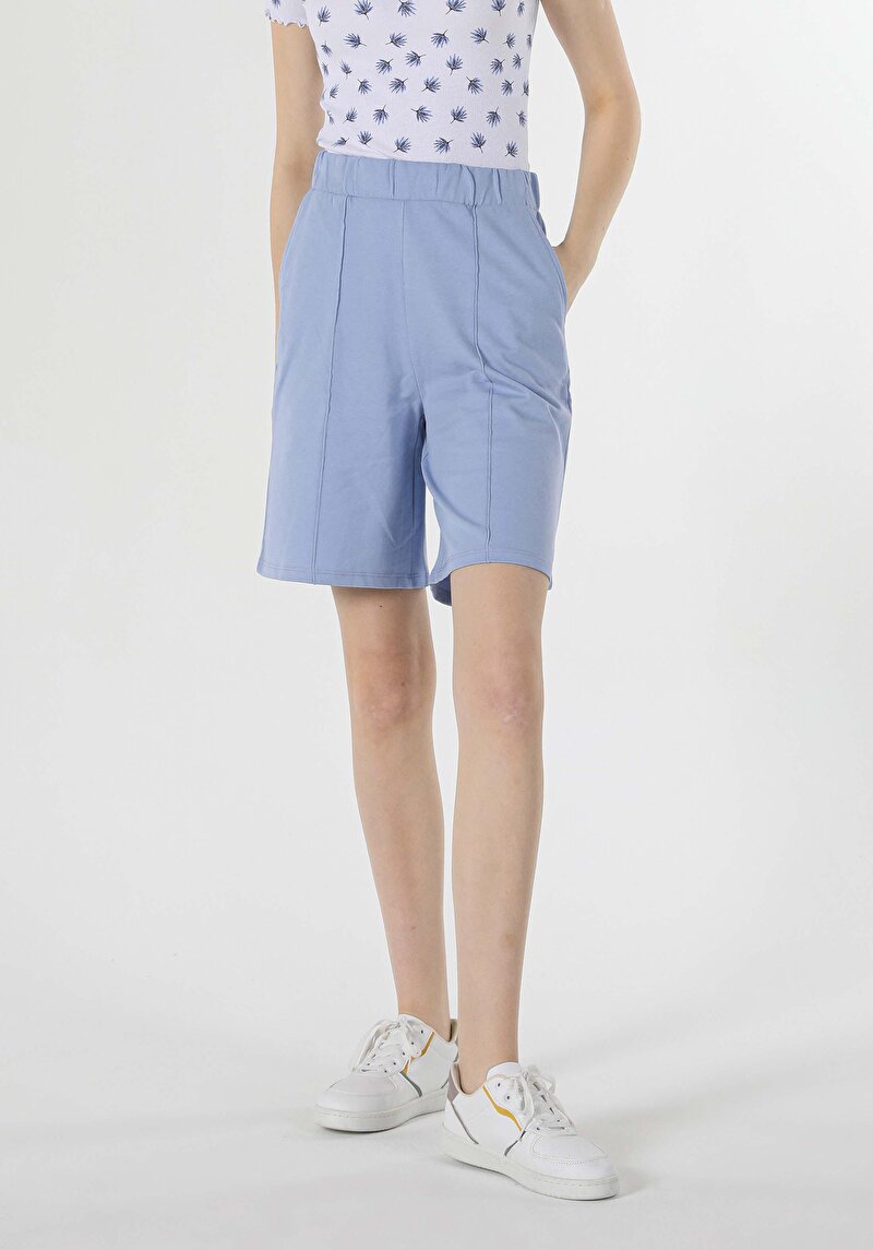 Показати інформацію про Шорти Жіночі Блакитні  Cl1059069