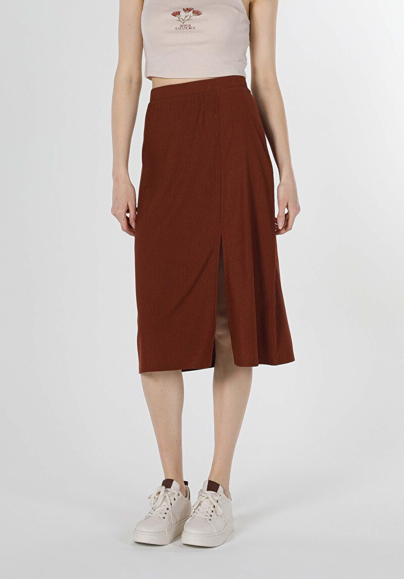 Показати інформацію про Спідниця Жіноча Коричнева  Cl1059157