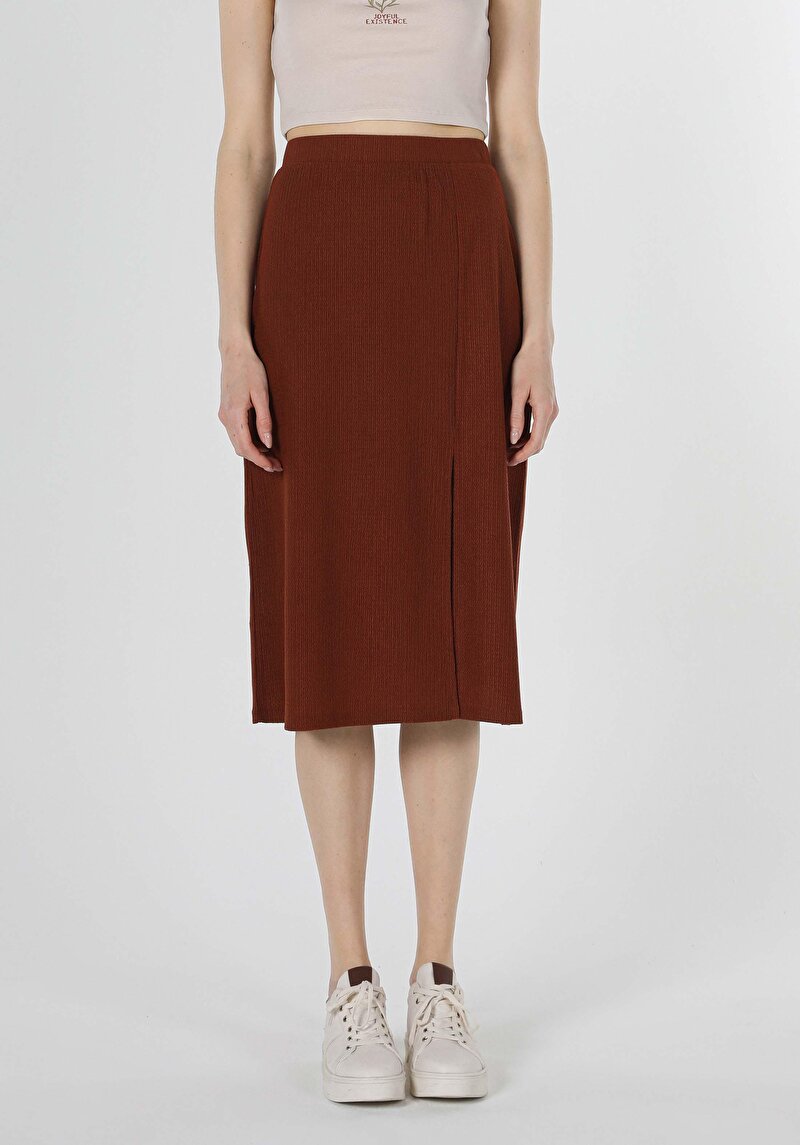 Показати інформацію про Спідниця Жіноча Коричнева  Cl1059157