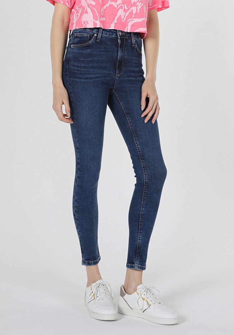 Показати інформацію про 759 Lara Джинси Жіночі  Супер Вузького Крою Cl1059534