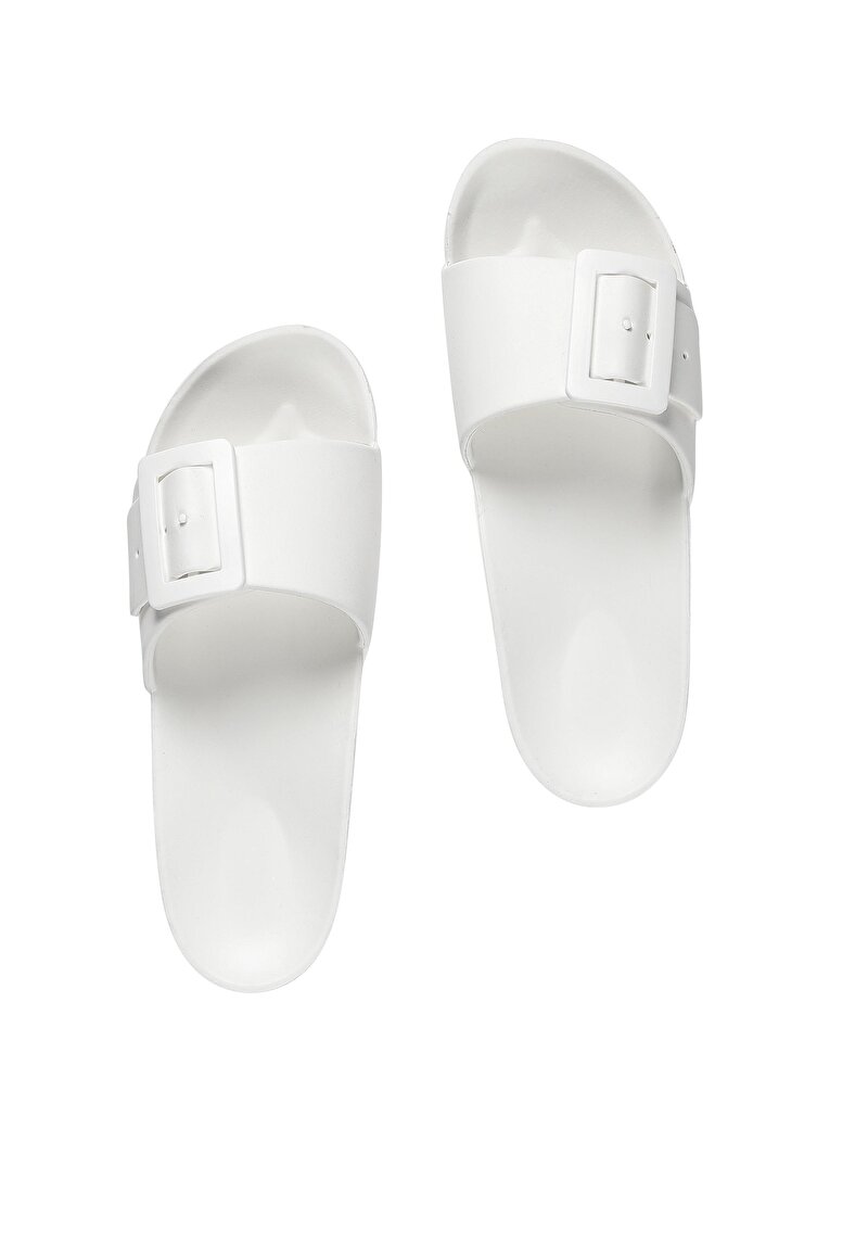 Зображення Шльопанці Жіночі Білі  Cl1059406