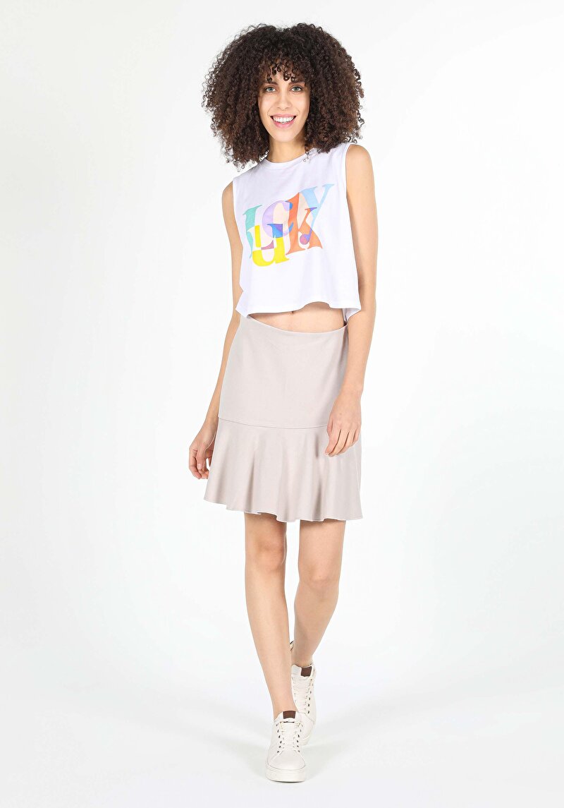 Зображення Спідниця Жіноча Бежева  Cl1054457