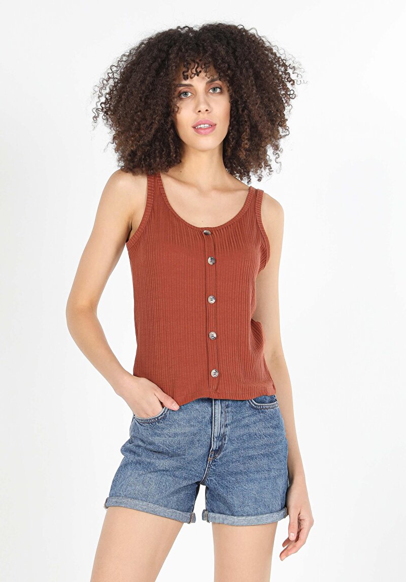 Зображення Майка Жіноча Коричнева  Cl1058117