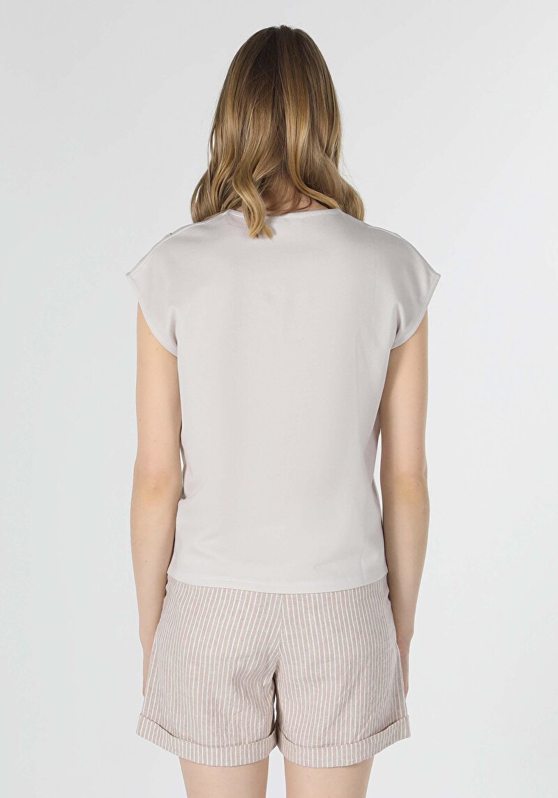 Показати інформацію про Футболка З Коротким Рукавом Жіноча Біла  Cl1059021