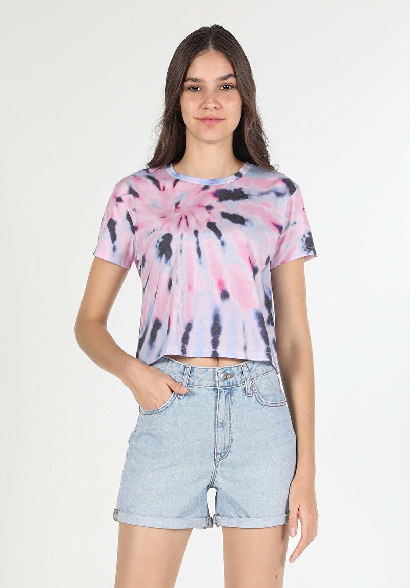 Зображення Футболка З Коротким Рукавом Жіноча Мультіколор  Cl1058979