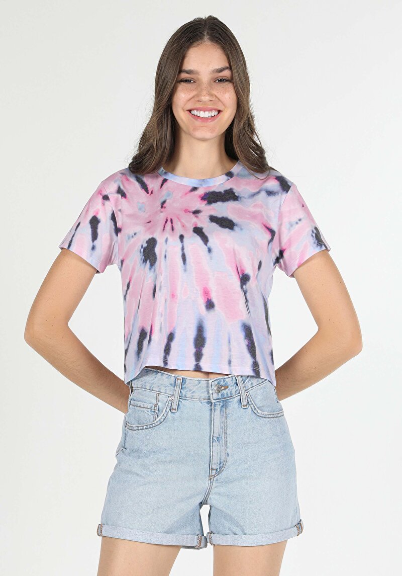 Показати інформацію про Футболка З Коротким Рукавом Жіноча Мультіколор  Cl1058979