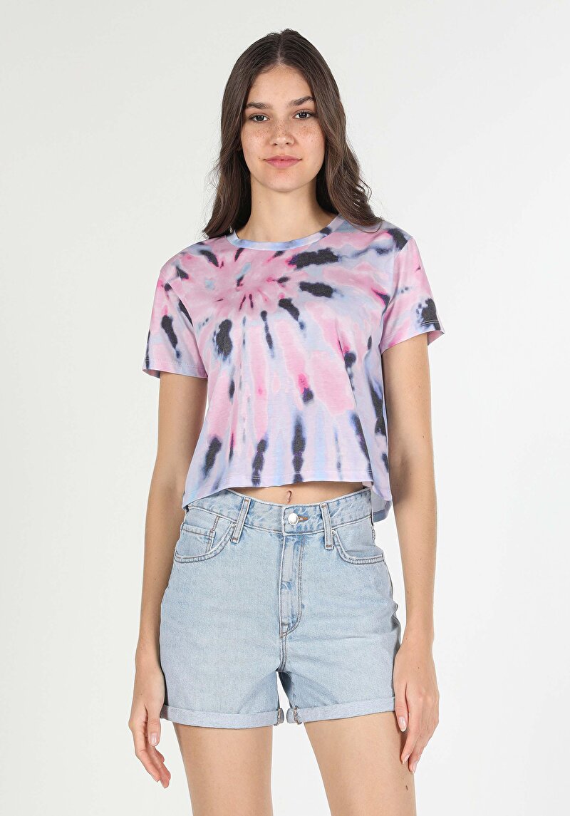 Показати інформацію про Футболка З Коротким Рукавом Жіноча Мультіколор  Cl1058979