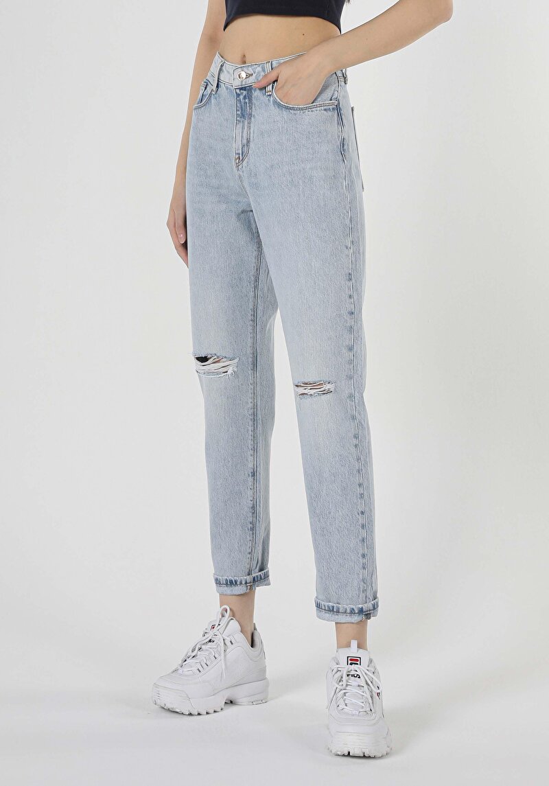 Показати інформацію про 893 Julia Джинси Жіночі Блакитні Бойфренди Cl1059321