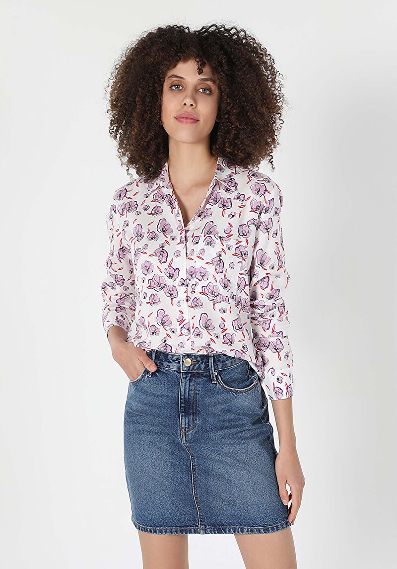 Показати інформацію про Сорочка З Довгим Рукавом Жіноча Мультіколор  Cl1058740