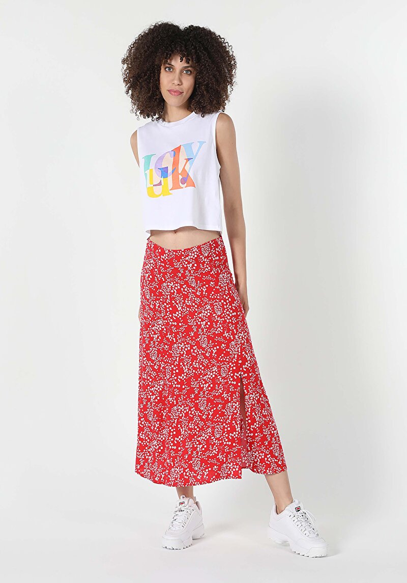 Показати інформацію про Спідниця Жіноча Червона  Cl1058893