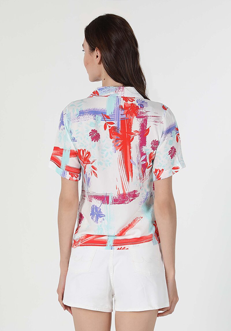 Показати інформацію про Сорочка З Коротким Рукавом Жіноча Мультіколор  Cl1058767