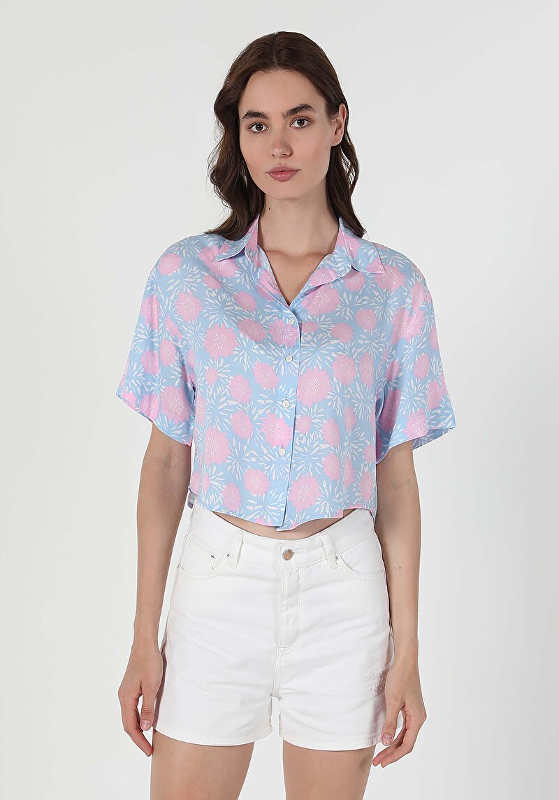 Показати інформацію про Сорочка З Коротким Рукавом Жіноча Мультіколор  Cl1058822