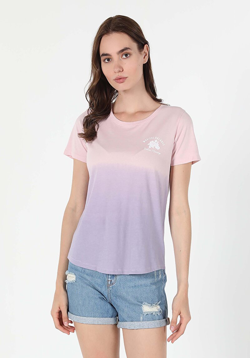 Показати інформацію про Футболка З Коротким Рукавом Жіноча Рожева  Cl1058975