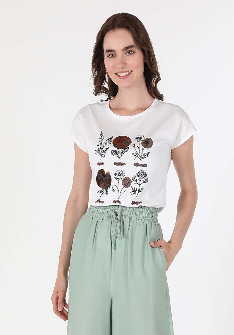 Зображення Футболка З Коротким Рукавом Жіноча Біла  Cl1059059