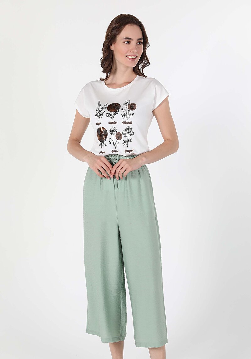 Показати інформацію про Футболка З Коротким Рукавом Жіноча Біла  Cl1059059