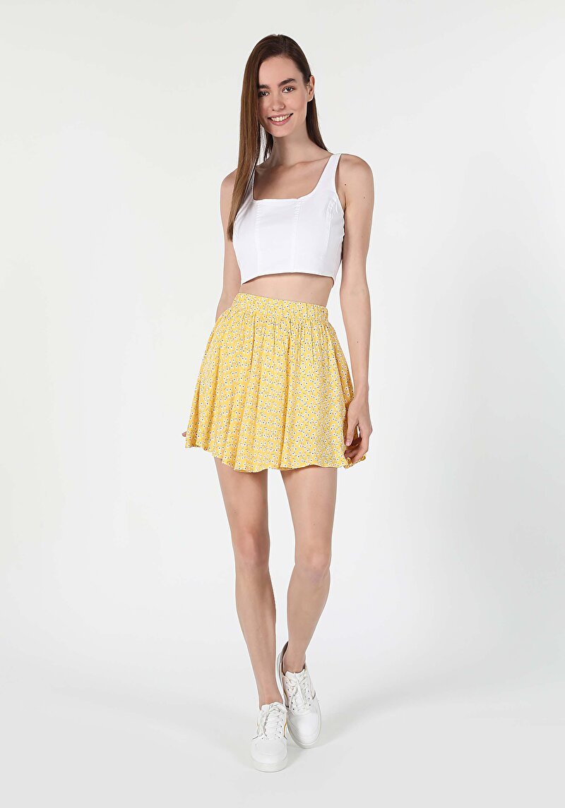 Зображення Спідниця Жіноча Жовта Cl1058903
